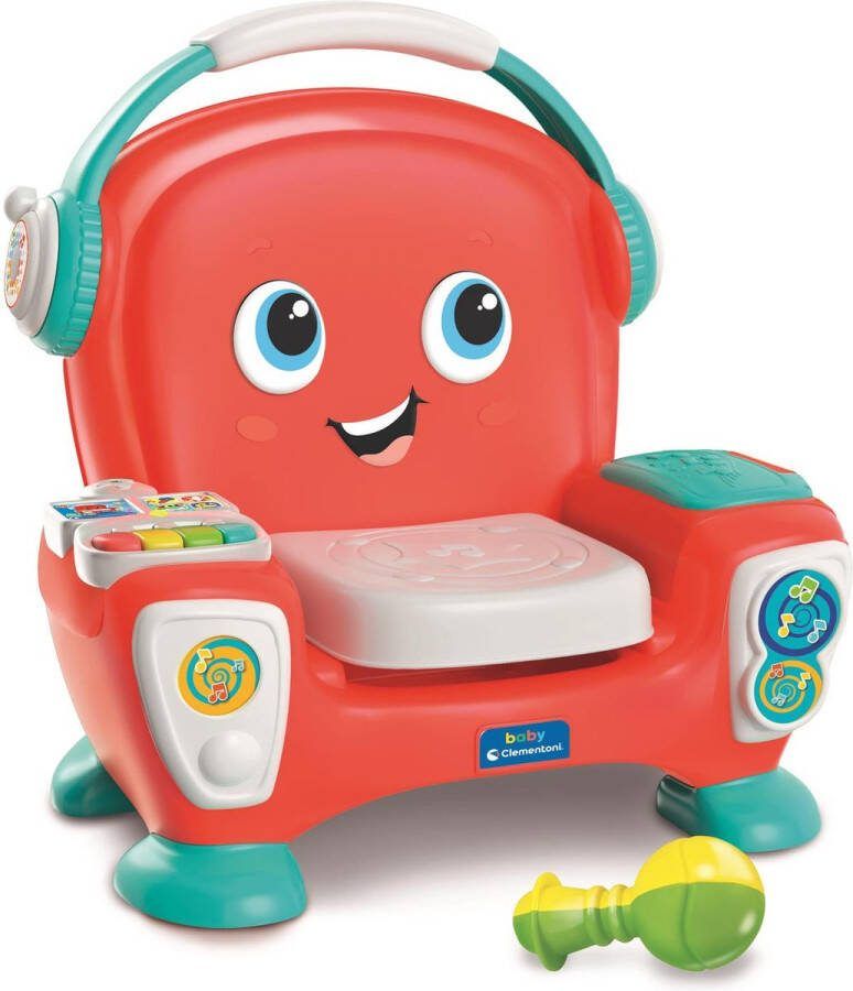 Clementoni Baby Zing Speel en Dans Stoel Activity Center Interactief Speelgoed 1-3 Jaar