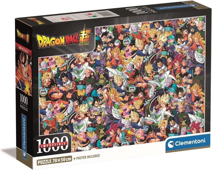 Clementoni DRAGONBALL 1000 PC HQC 1000 IMPOSSIBLE