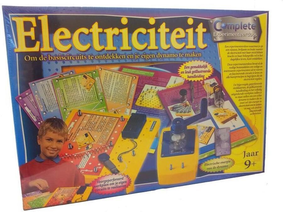 Clementoni Electriciteit Complete experimenteerdoos