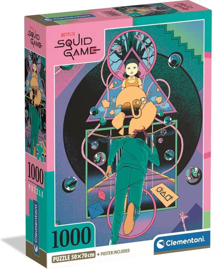 Clementoni PZL 1000 HQC SQUID GAME 2 COMPACT