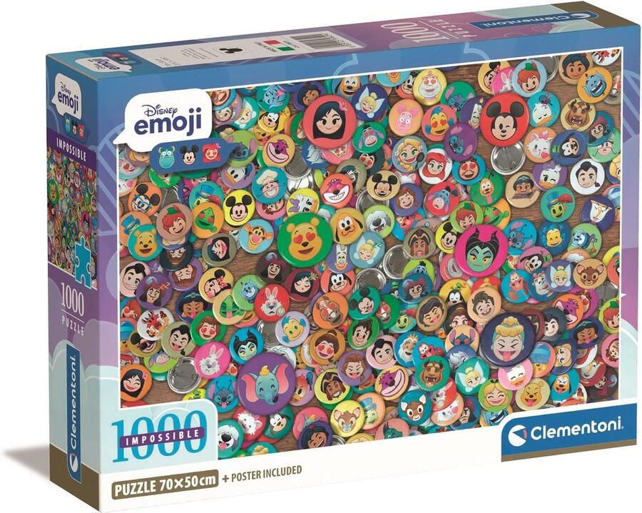 Clementoni PZL 1000 IMPOSSIBLE DISNEY