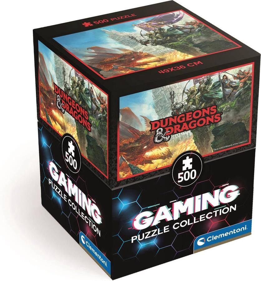 Clementoni PZL 500 CUBE DUNGEONS & DRAGONS