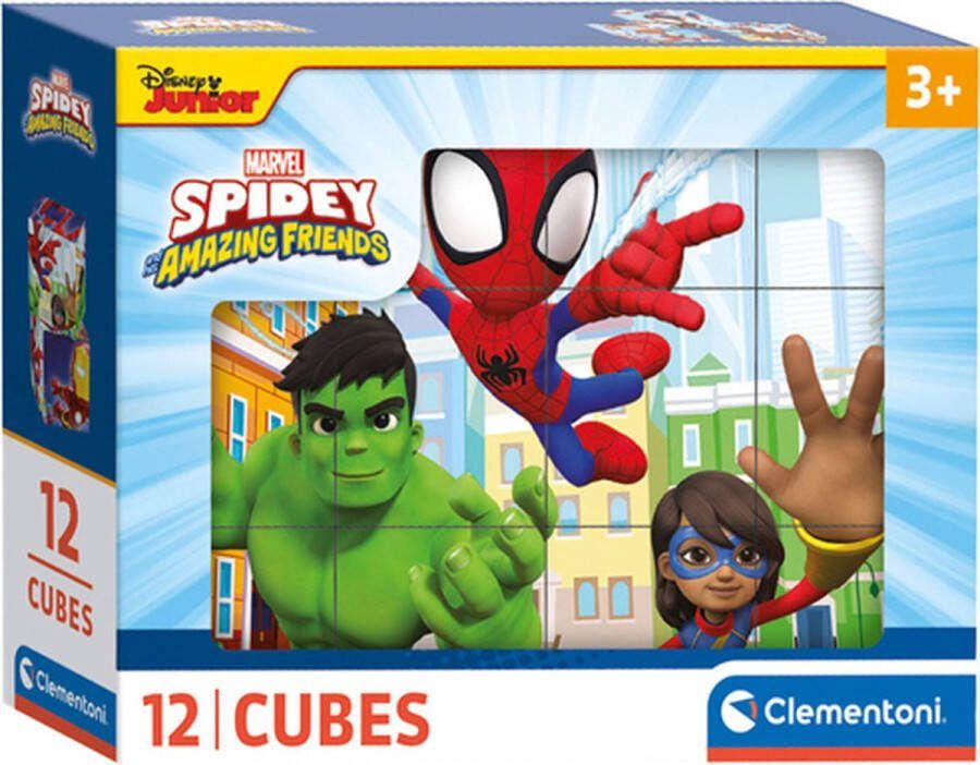 Clementoni CUBI 12 SPIDEY AND HIS AMAZING FRIENDS