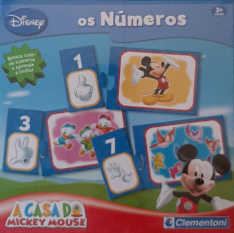 Clementoni Disney A Casa Do Mickey Mouse os Números 3+anos