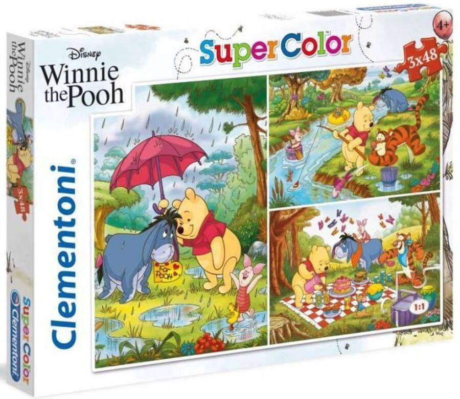 Clementoni Disney Winnie the Pooh Legpuzzel 48 stuk(s) Stripfiguren