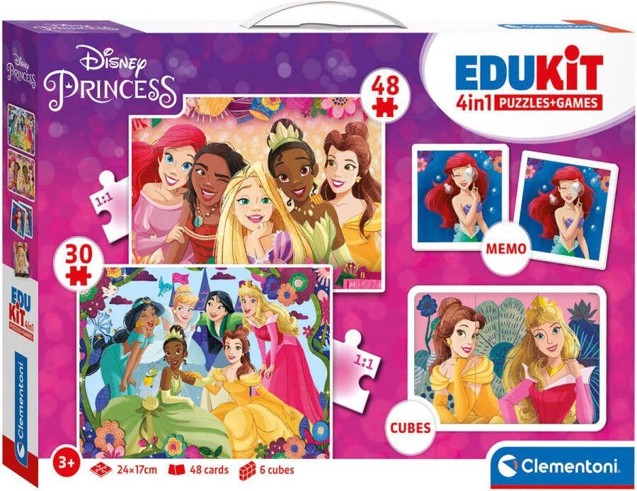 Clementoni EDUKIT 4 IN 1 PRINCESS