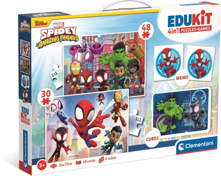 Clementoni EDUKIT 4 IN 1 SPIDEY