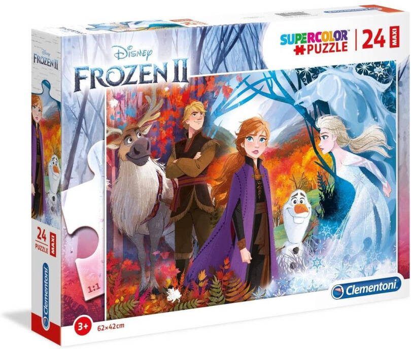 Clementoni legpuzzel Maxi Frozen 24 stukjes