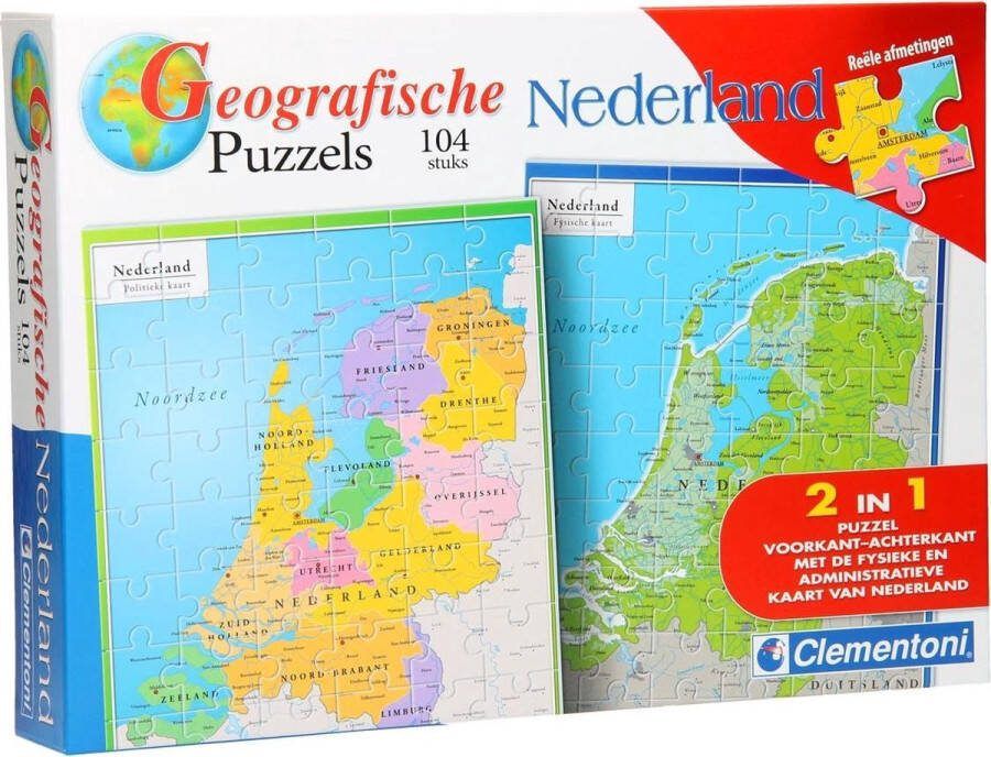 Clementoni Geographic Puzzles Netherlands