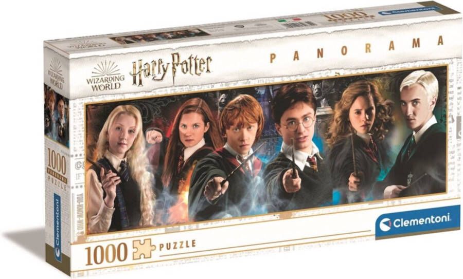 Clementoni Harry Potter 2 Panorama Puzzel 1000 Stukjes 1 Stuk