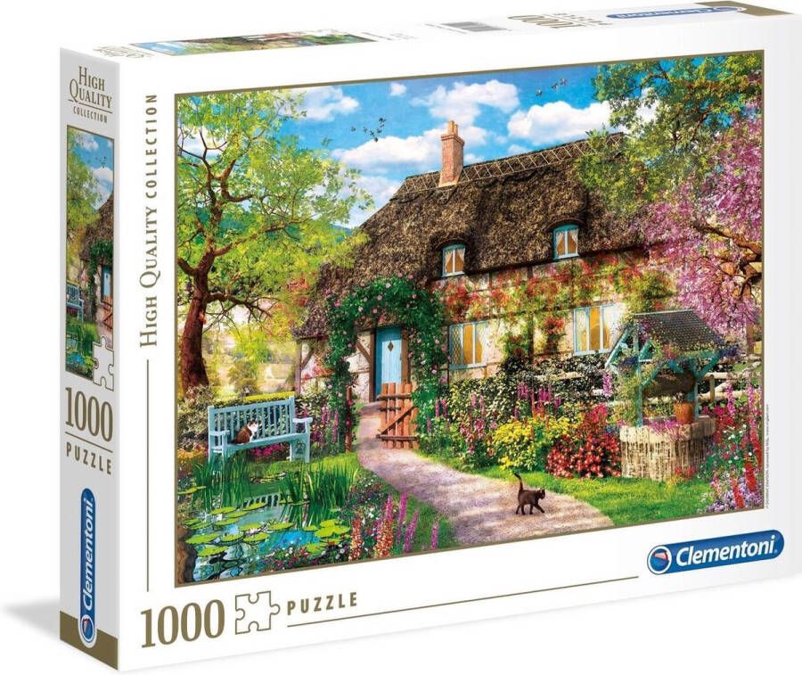 Clementoni Puzzel Oud huis in de zomer 69x50 cm