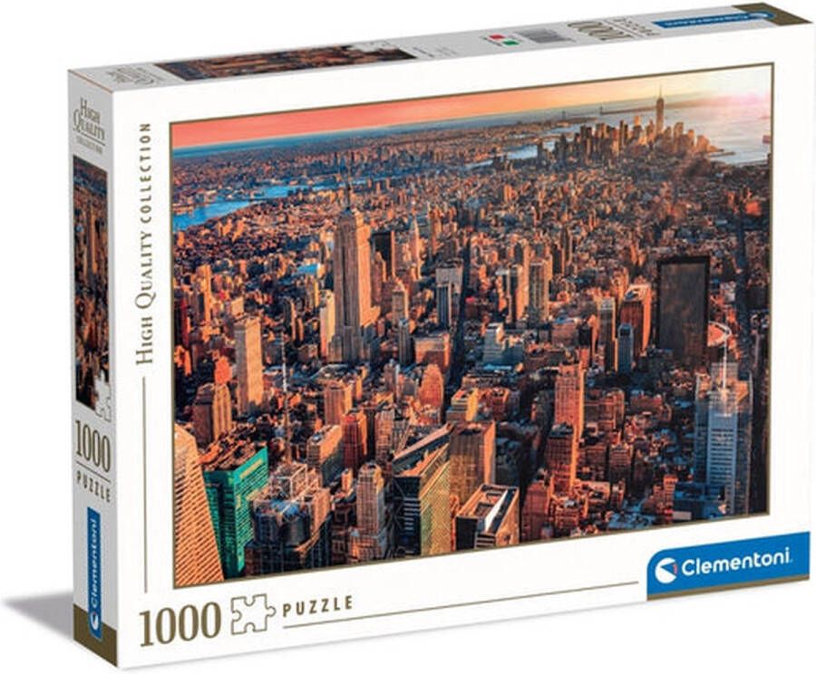 Clementoni High Quality Collection 39646 puzzel Legpuzzel 1000 stuk(s) Stad