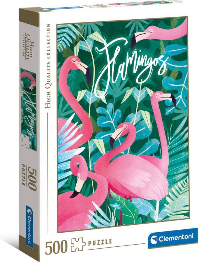Clementoni High Quality Collection 35101 puzzel Legpuzzel 500 stuk(s) Dieren