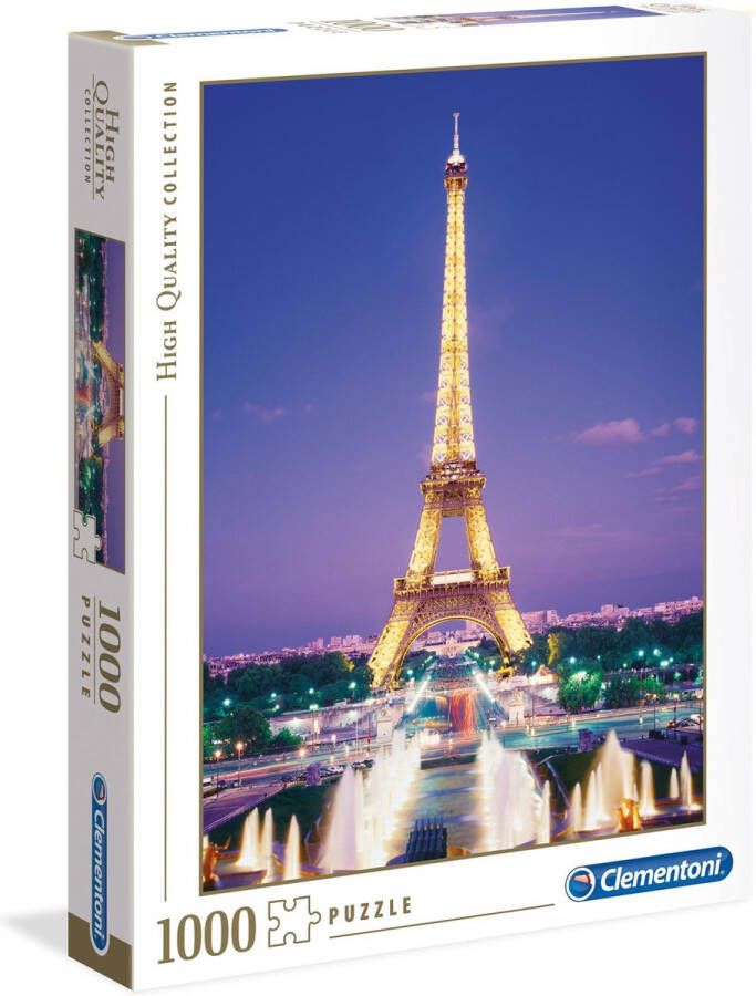 Clementoni High Quality Collection puzzel Paris 1000 stukjes