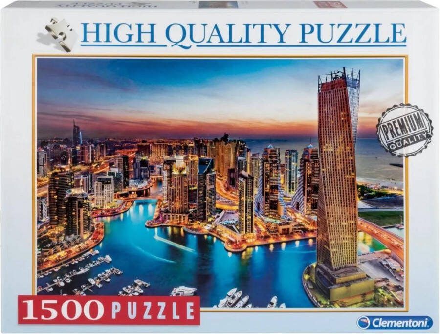Clementoni High Quality puzzel Dubai 1500 stukjes
