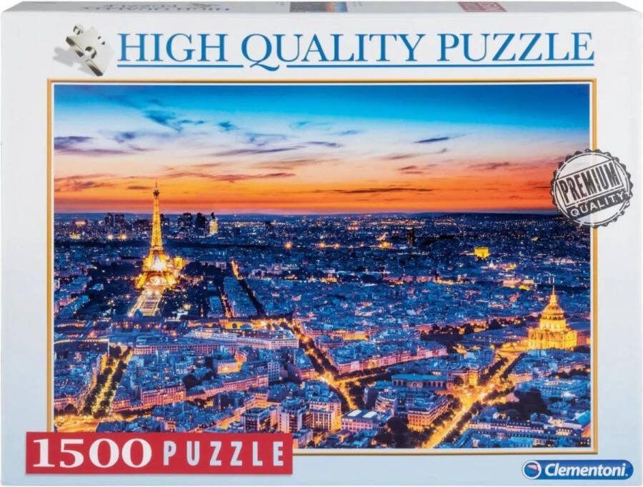 Clementoni High Quality puzzel Parijs 1500 stukjes