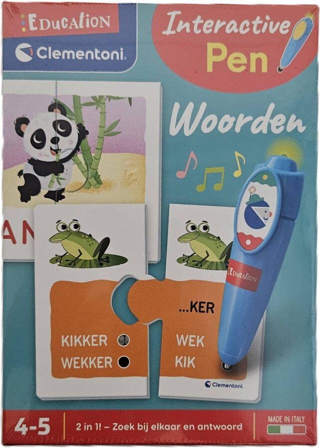Clementoni Interactive Pen Woorden Educatief