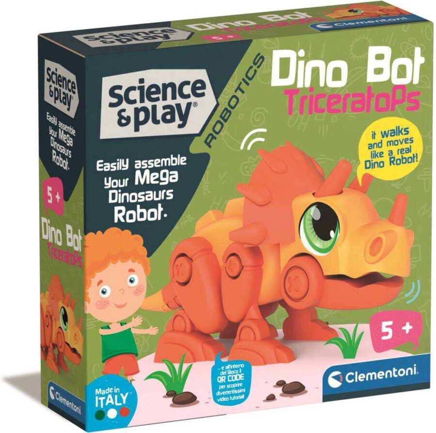 Clementoni JUNIOR DinoBot Triceratop
