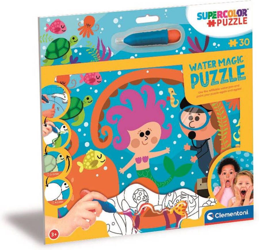 Clementoni Kinderpuzzels Water Magic Noli The Deep Sea Puzzel 30 Stukjes 3-5 jaar 22709