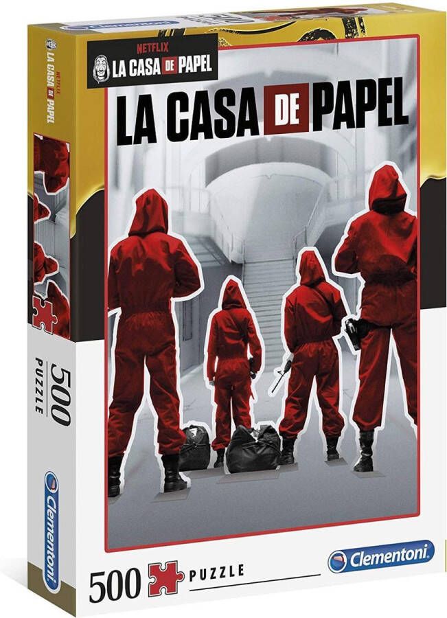 Clementoni La Casa De Papel Legpuzzel 500 stuk(s) Televisie films