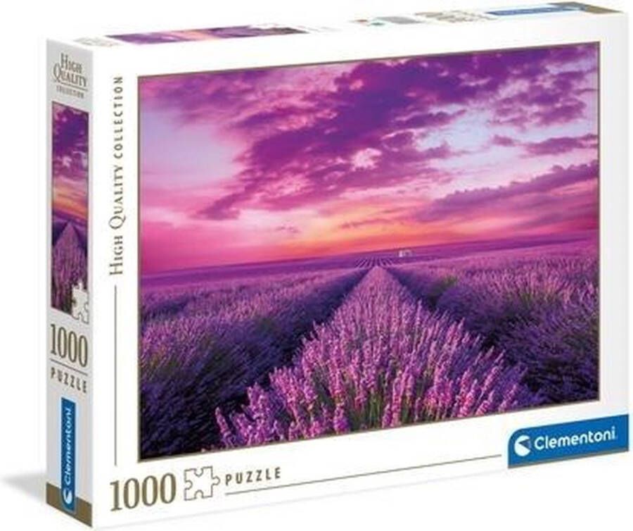 Clementoni Lavender Field Legpuzzel 1000 stuk(s) Fauna