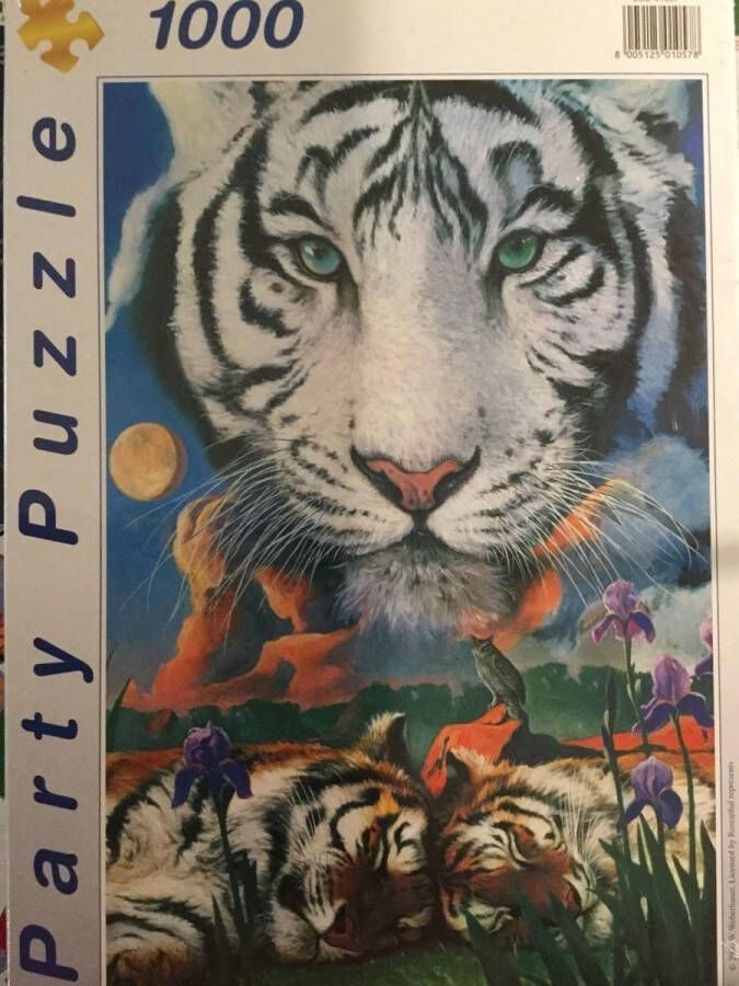 Clementoni Legpuzzel 1000 stukjes Sleeping Tigers Wederbauer Puzzel