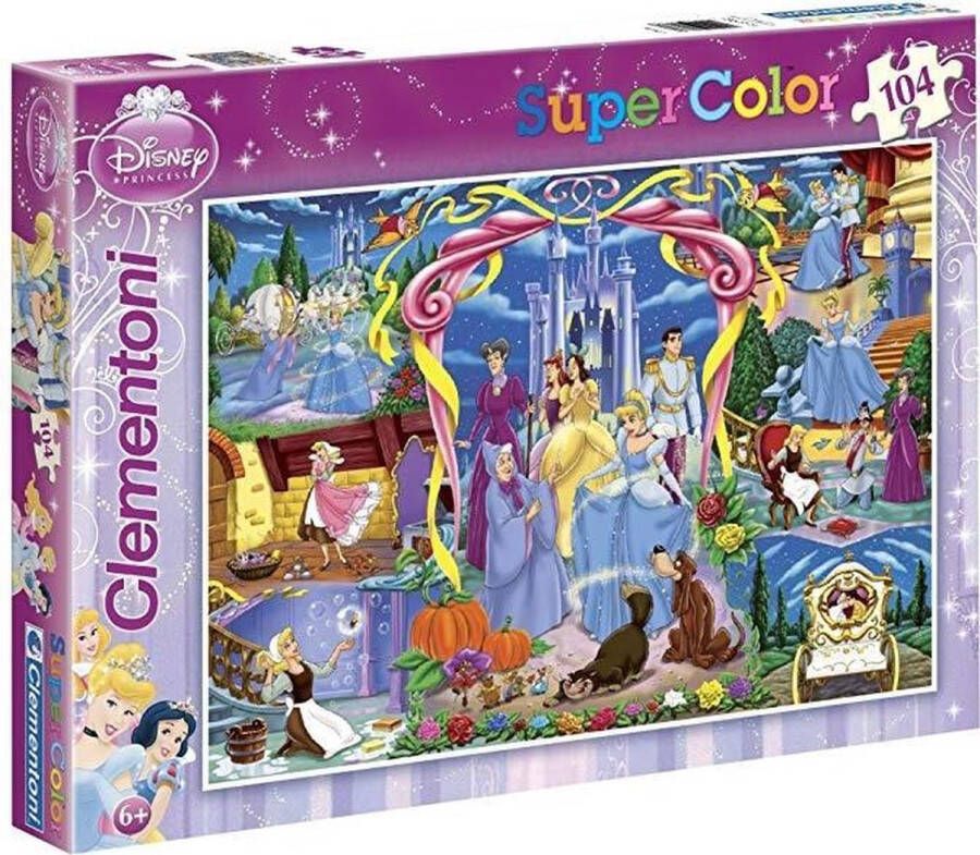 Clementoni Legpuzzel 104 stukjes Disney;s Assepoester puzzel