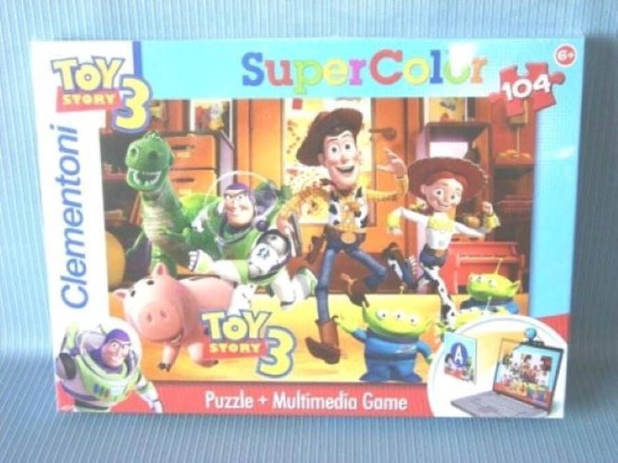 Clementoni Legpuzzel 104 stukjes Toystory 3 puzzel