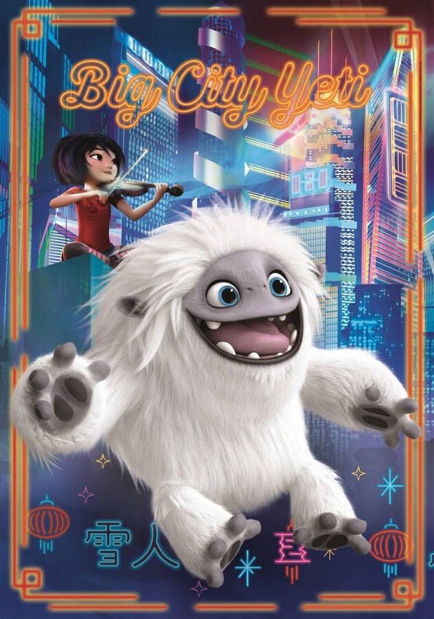 Clementoni Legpuzzel Abominable Big City Yeti Junior Karton 180 Stukjes