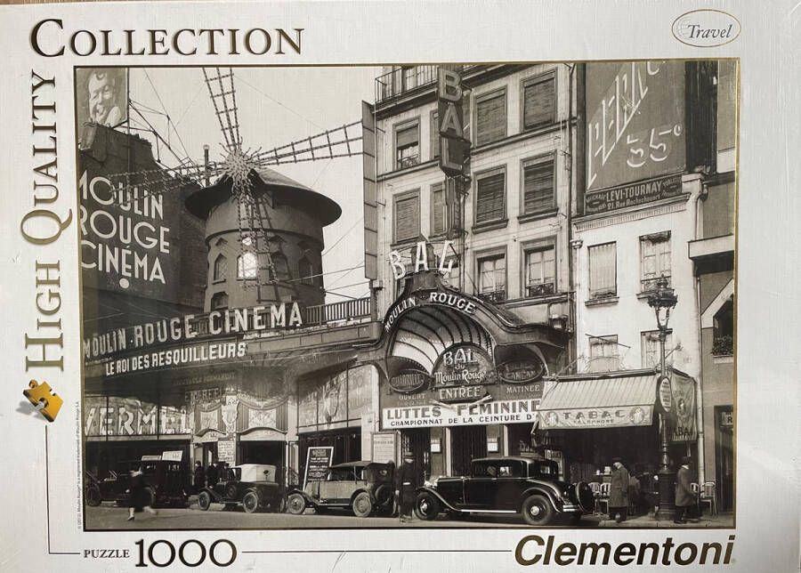 Clementoni Legpuzzel Bal du Moulin Rouge 1000