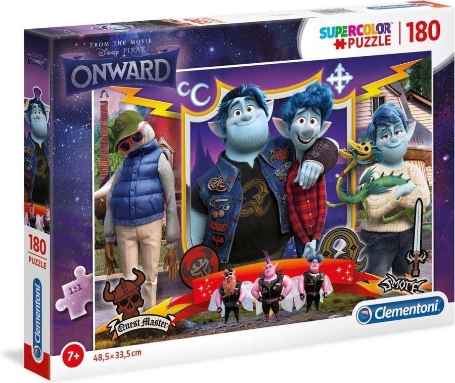 Clementoni Legpuzzel Disney Pixar Onward Junior 180 Stukjes