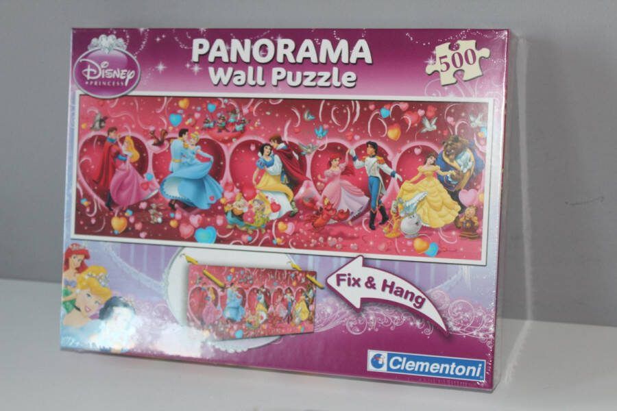 Clementoni Legpuzzel Disney Prinsessen 500 stukjes muur puzzel
