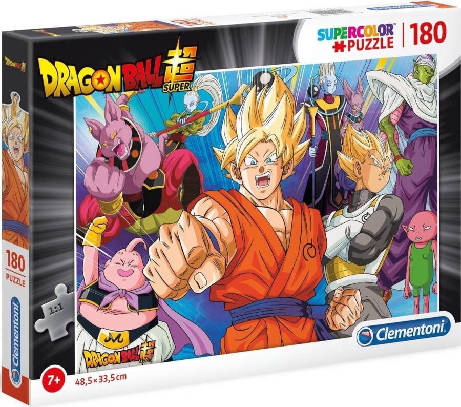 Clementoni legpuzzel Dragon Ball Super junior karton 180 stukjes