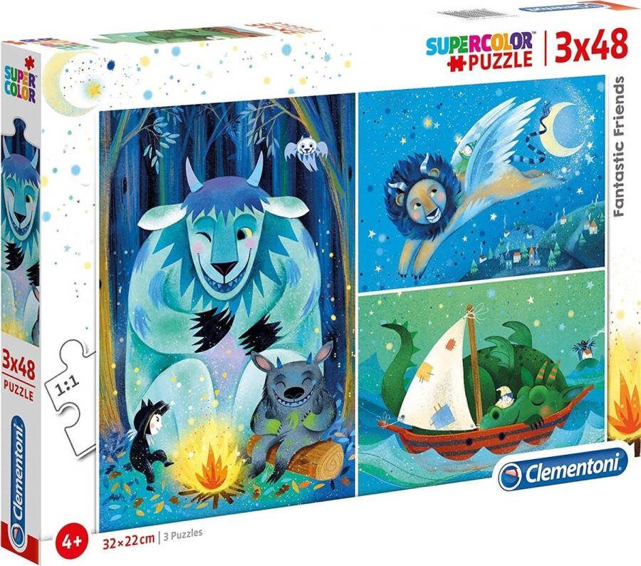 Clementoni Legpuzzel Fantastic Friends Junior 144 Stukjes