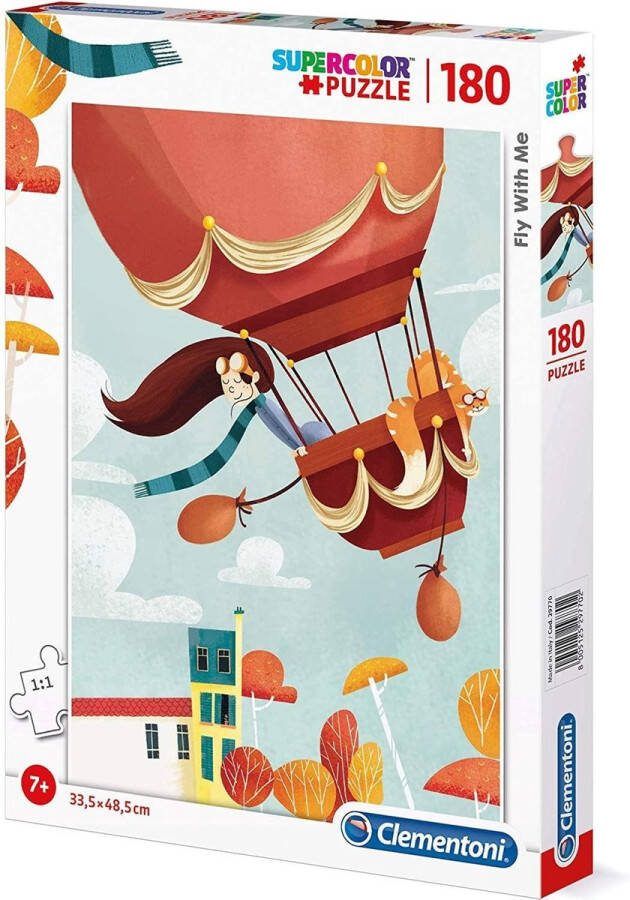 Clementoni Legpuzzel Fly With Me Junior Karton 180 Stukjes
