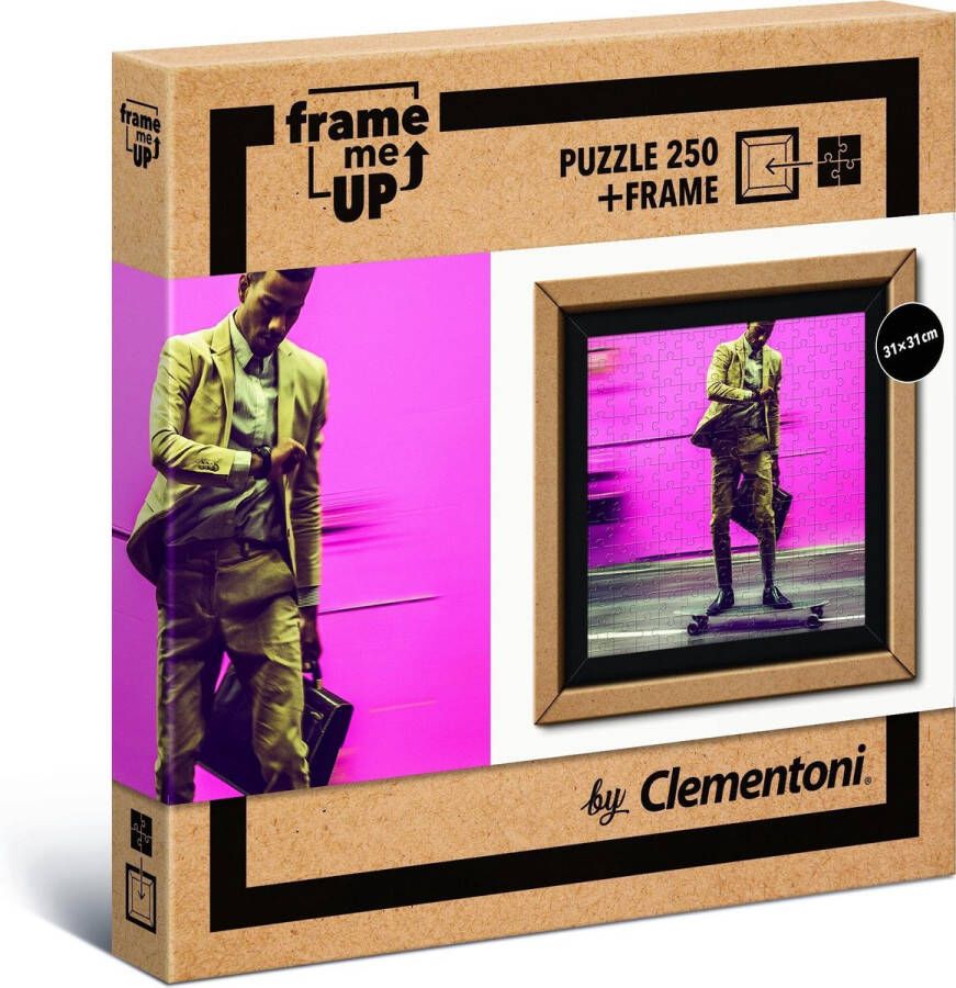 Clementoni Legpuzzel Frame Me Up Puzzel Collectie Living Fster 250 stukjes puzzel volwassenen