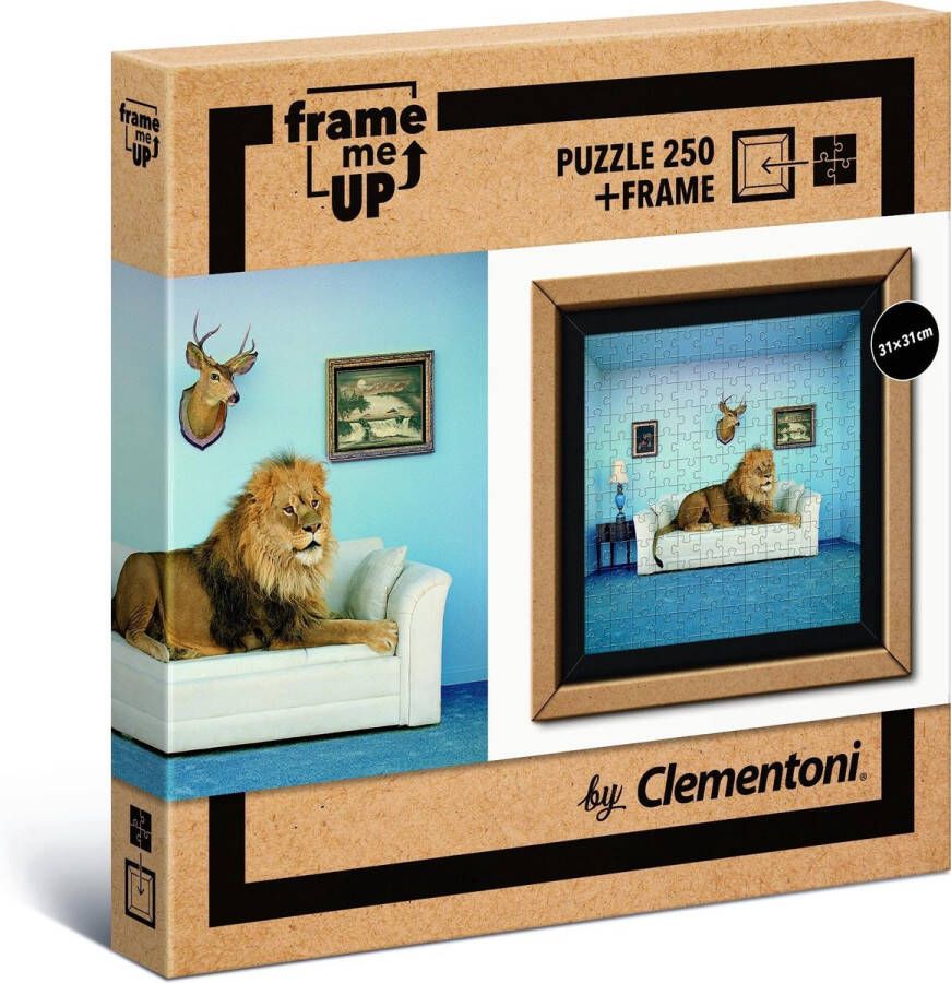 Clementoni Legpuzzel Frame Me Up Puzzel Collectie The Master of the house 250 stukjes puzzel volwassenen