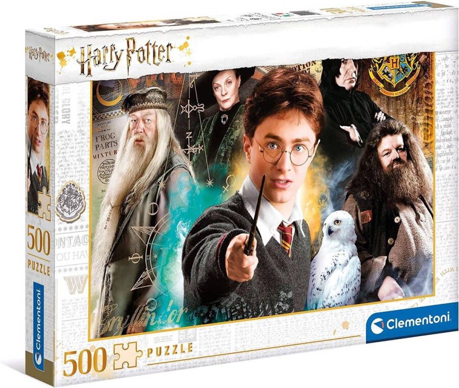 Clementoni Legpuzzel Harry Potter Karton 500 Stukjes