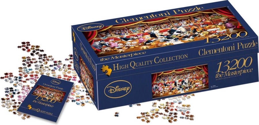 Clementoni Puzzel 13200 Stukjes Disney Orchestra Puzzel Voor Volwassenen en Kinderen 14-99 jaar 38010