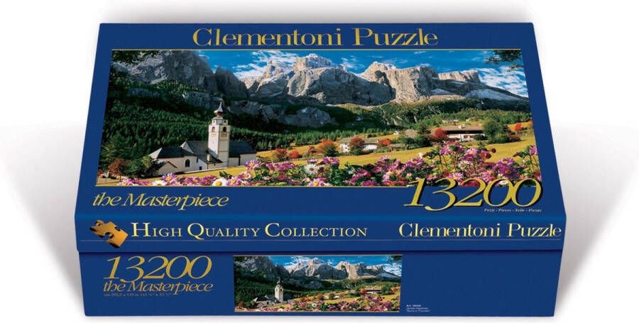 Clementoni Puzzel 13200 Stukjes Sellagruppe Dolomitien Puzzel Voor Volwassenen en Kinderen 14-99 jaar 38007