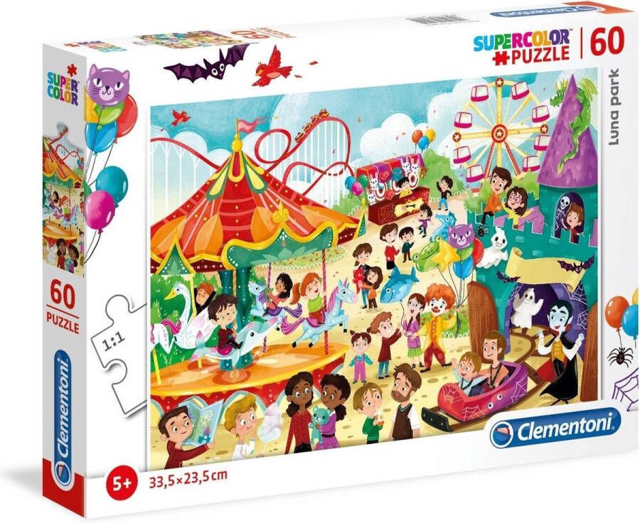 Clementoni Legpuzzel Luna Park 60 Stukjes