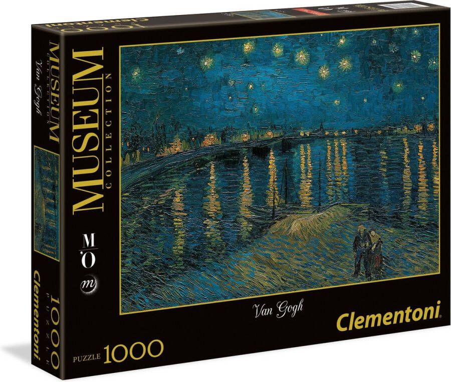 Clementoni Legpuzzel Musea Puzzel Collectie Orsay Van Gogh 1000 stukjes puzzel volwassenen