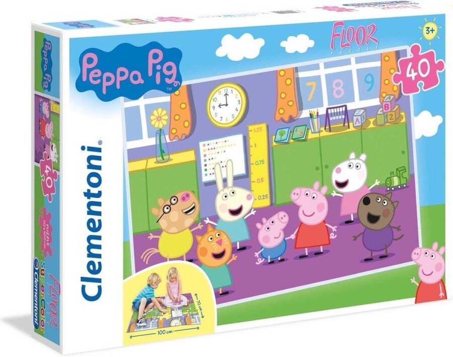 Clementoni legpuzzel Peppa Pig 40 stukjes