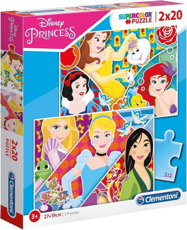 Clementoni Legpuzzel Princess Junior Karton 40 Stukjes