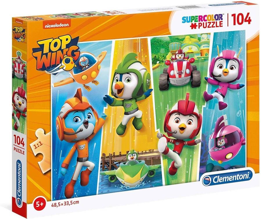 Clementoni Legpuzzel Top Wing Karton Junior 104 Stukjes