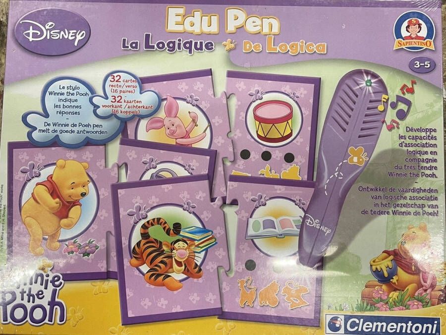 Clementoni Logica Edu Pen Winnie de Pooh