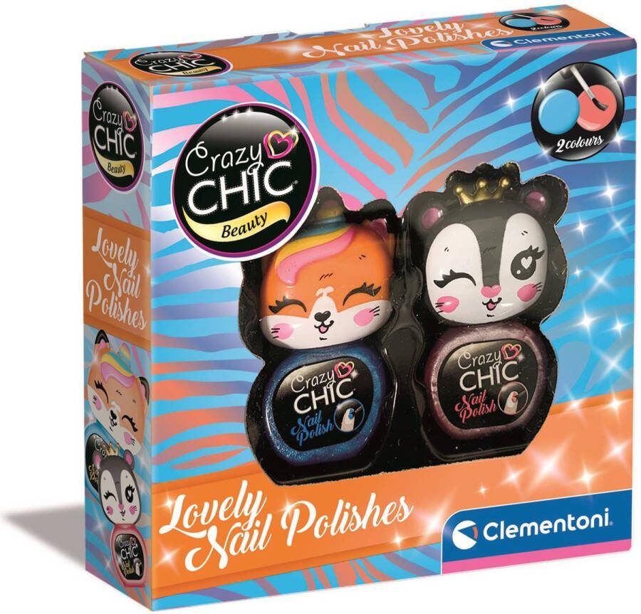 Clementoni LOVELY MAKE UP NAIL SET STILE 2