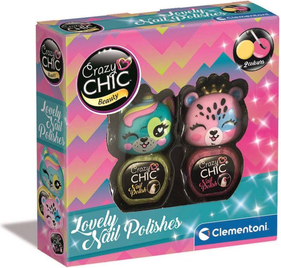 Clementoni LOVELY MAKE UP NAIL SET STILE 3
