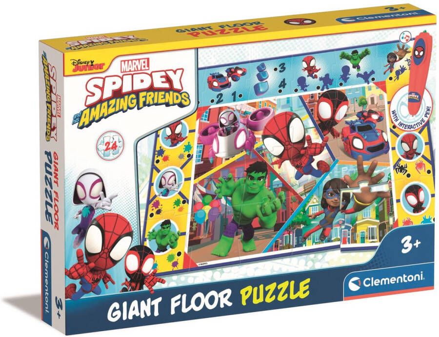 Clementoni Education Spiderman Vloerpuzzel 3-5 jaar 16735