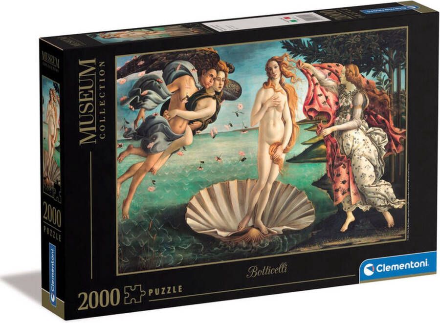 Clementoni MUSEUMCOLLECTION BOTTICELLI PUZZEL 2000 ST.